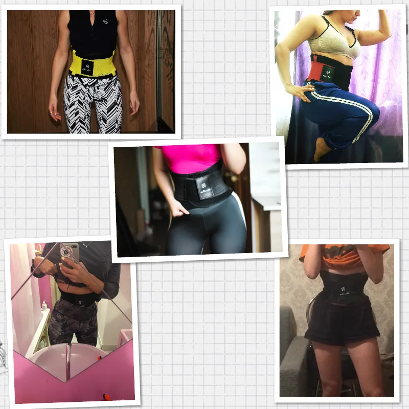  Miss Moly Sweat Waist Trainer Body Shape Shaper Xtreme Power Modeling Belt Faja Girdle Tummy Slimmi