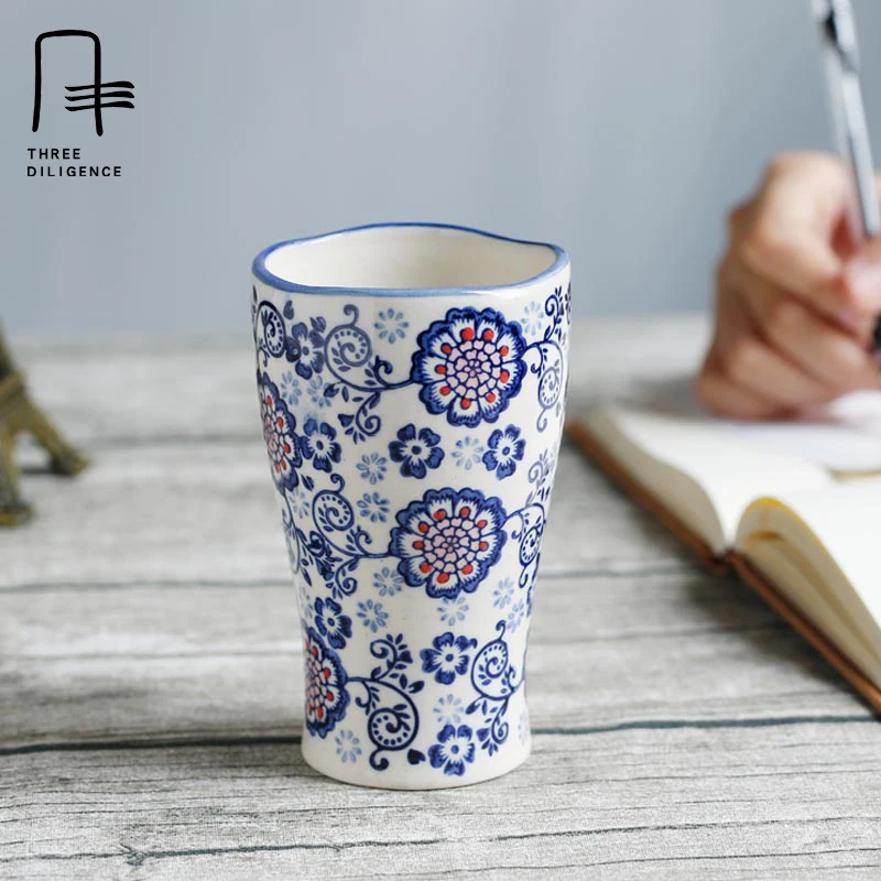 Novelty Coffee Mug Flowerful Ceramic Cupugs Large An Style Novelty Coffee Mug Flowerful Ceramic Cupugs Large An Style Mugs Funny Travel Cups Bottles Set Jingdezhen