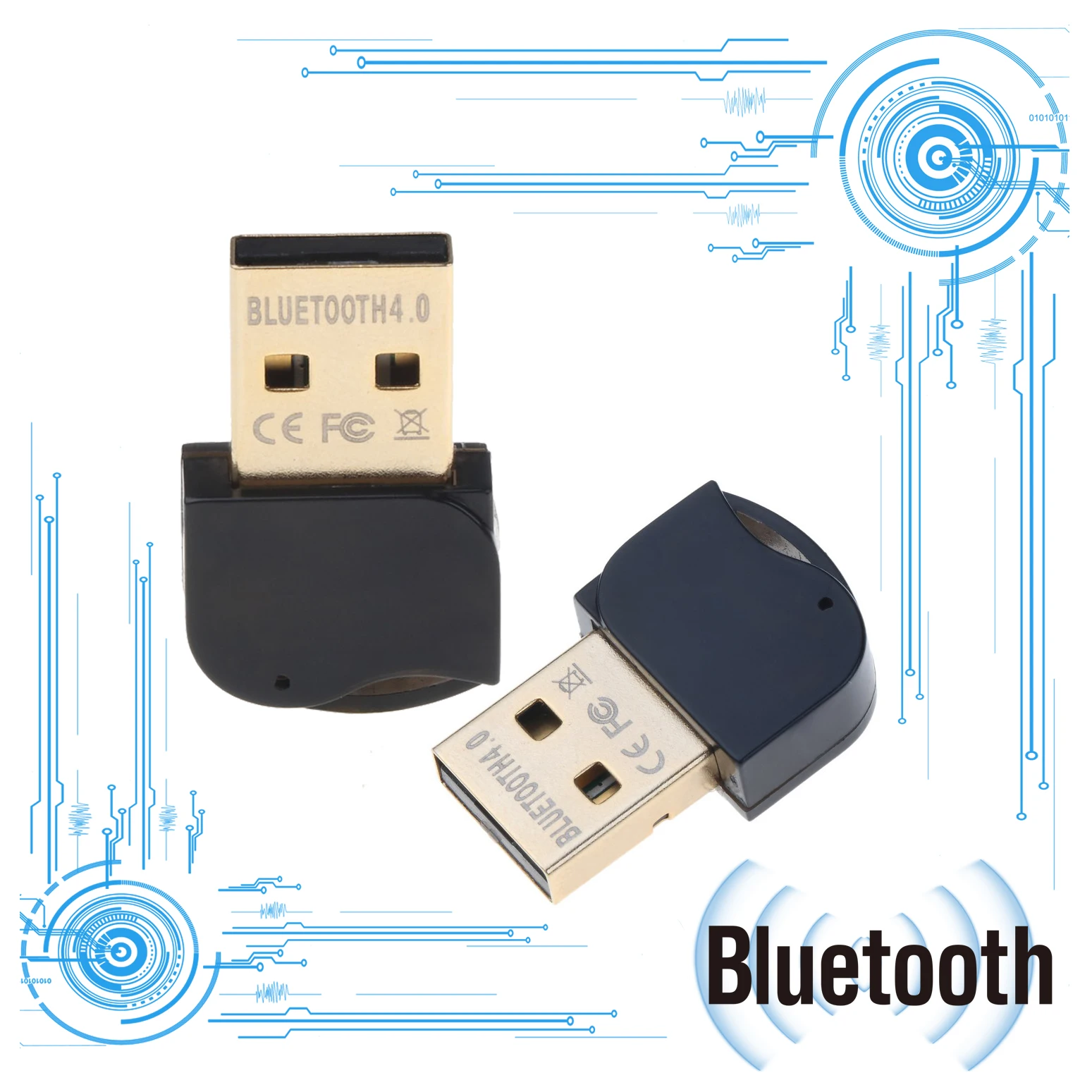 Kebidumei привод бесплатный беспроводной Bluetooth 4,0 адаптер двойной режим Bluetooth USB ключ Мини Bluetooth компьютерный приемник адаптер для ПК