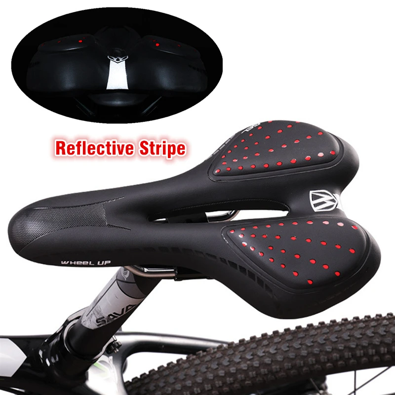 Buy New Silica Gel Hollow Bicycle Saddle Soft