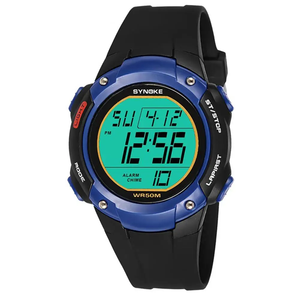 

Sports Men Alarm Chronograph Date Waterproof Luminous Digital Wrist Watch Gift Military Electronics army clock Relojes