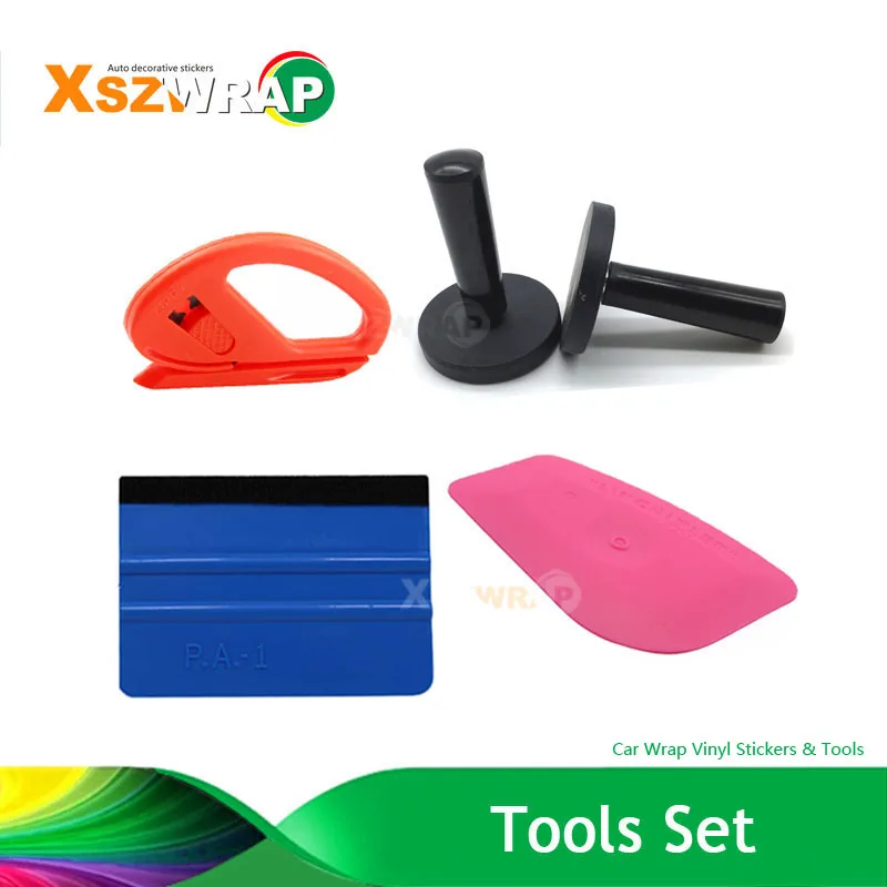 

Felt Wrap Squeegee Lil Chizler Snitty Cutter Wrap Magnet Holder Vehicle Applicator Tools Kit Random Color