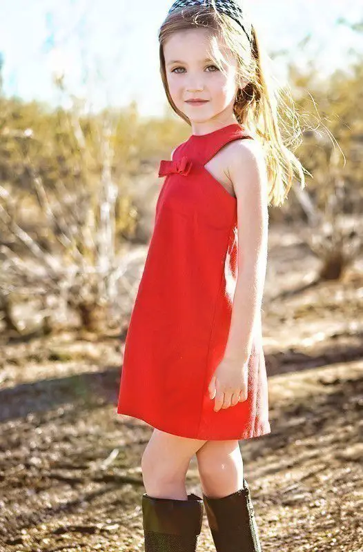 Big Kids Girls Back Opened Bow Dresses 2015 Baby Girl Summer TuTu