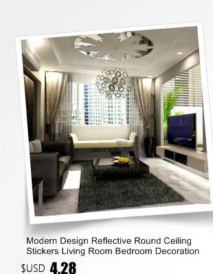 Креативные DIY кружевные дизайнерские круглые акриловые потолочные наклейки, зеркало на стену, украшение для гостиной, домашний декор, настенная роспись R015