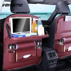 Vehemo искусственная кожа авто сиденье сумка анти ступенчатый грязный автомобиль сумка для хранения анти-удар Pad сиденье задняя Сумка для