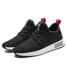 Новинка года; мужские весенне-осенние Портативные кроссовки для бега; износостойкие кроссовки дышащие сетчатые спортивные туфли