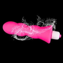Silicone Flirt G-spot Masturbator Dildo Vibrator,Adult Sex Toys For woman,Waterproof Vaginal Anal Massage Vibrator,Sex Products