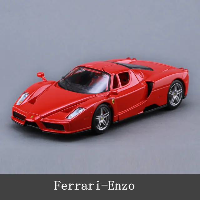 Bburago 1:24 Ferrari F430 collection manufacturer authorized simulation alloy car model crafts decoration collection toy tools Enzo
