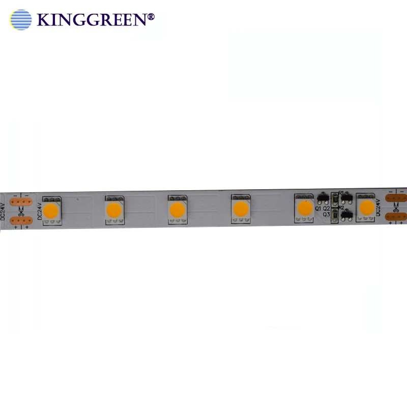 Гибкий светодиодный светильник DC12V/24 V high CRI> 90 5050SMD Водонепроницаемый светодиодный светильник 60 светодиодный/м 5 м/рулон белый/R/G/B/Y/RGB