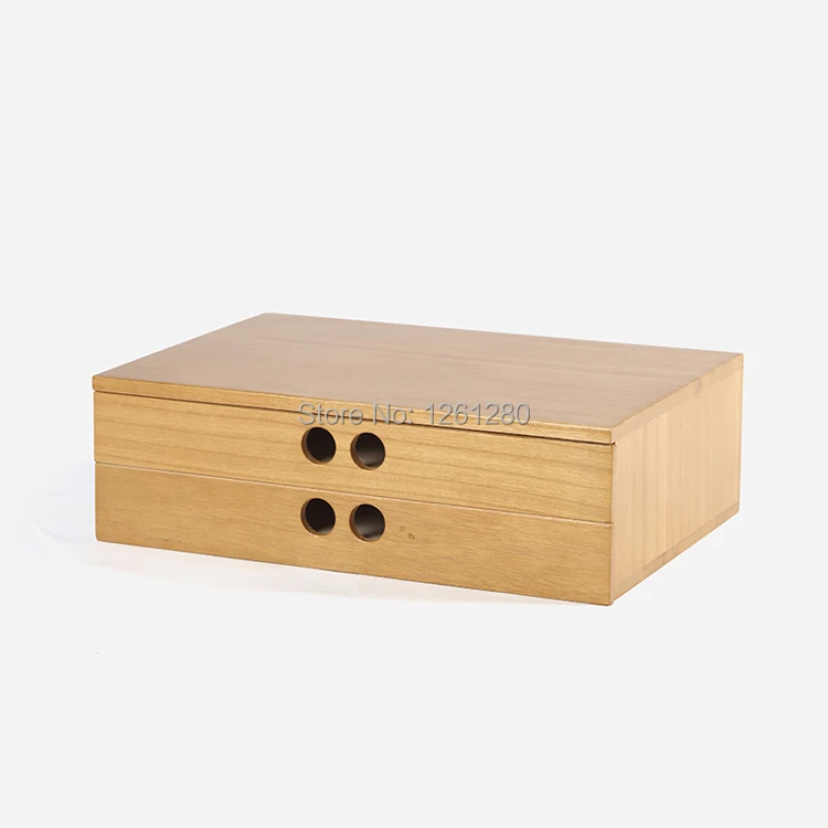 Бесплатная доставка случае инструмент A4 деревянный ящик стола хранения мусора Косметический коробка для хранения bin ювелирные изделия в