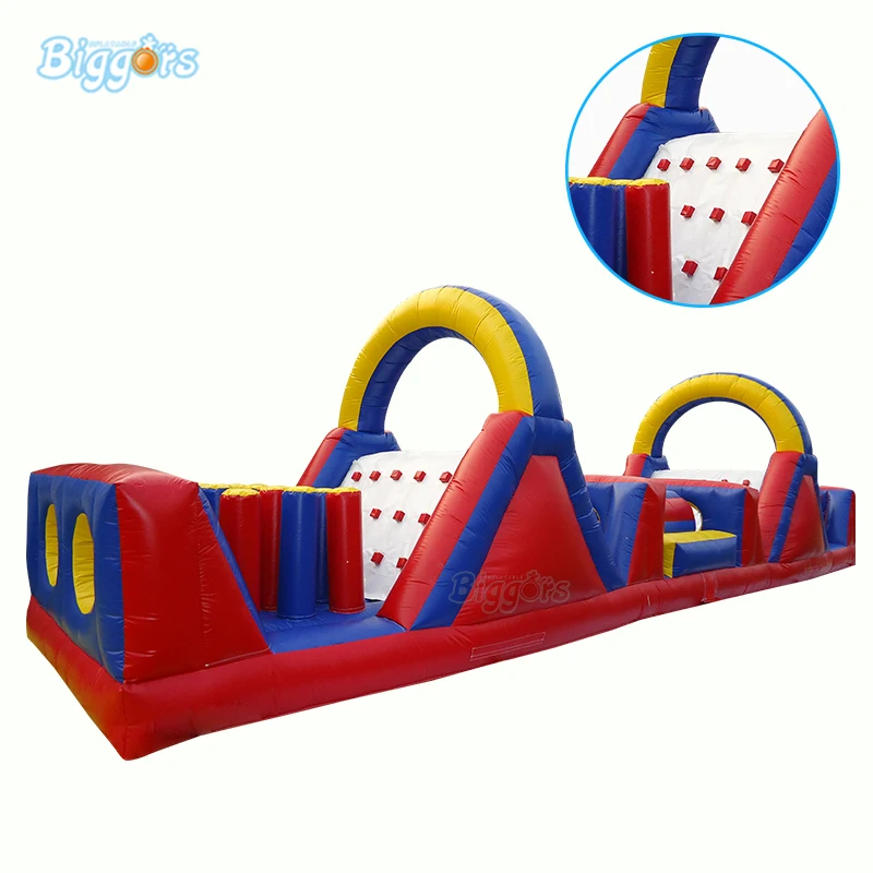 

Playground Inflatable Obstacle Course For Outdoor Sport Games Inflatable Obstacle Course Bounce House With Blowers