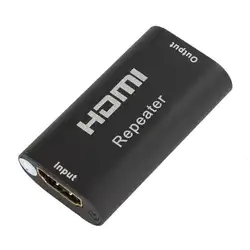 Бесплатная доставка Мини HDMI Extender повторителя 1080 P 3D HDMI адаптер Усилитель сигнала за сигнала HDTV AH131 + HDMI Extender