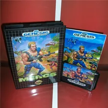 MD games card-Mercs США чехол с коробкой и руководство для Sega megadrive Genesis игровая консоль 16 бит MD карта