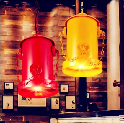 

Fire Hydrant Creative Loft Industrial Pendant Lighting Fixtures Bar Dinning Retro Vintage Pendant Lamp Suspension Luminaire