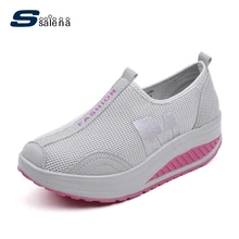 Летняя повседневная обувь; женские лоферы; очень дышащая женская обувь; нескользящая демпфирующая модная Уличная обувь; A049