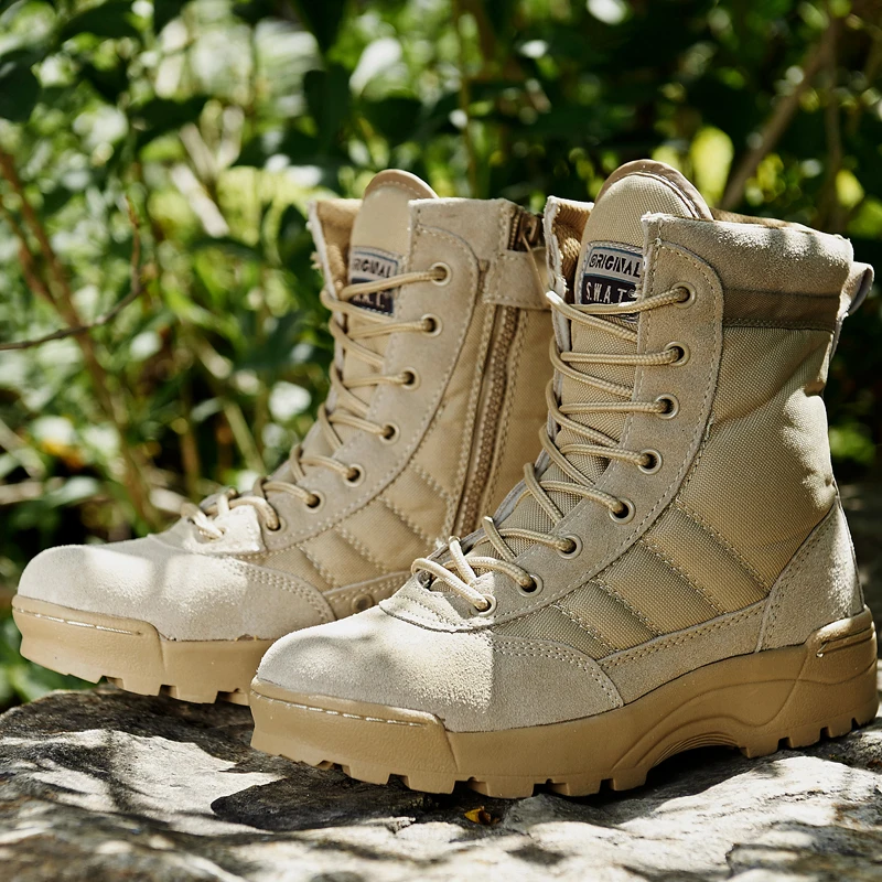 Special Forces Army Military Boots Tactical Security Outdoor Sports