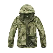 Outdoor Sport Camping Hiking Men Coat Tactical Hunting Windbreaker Waterproof Camo Jacket SoftShell Camouflage Clothes