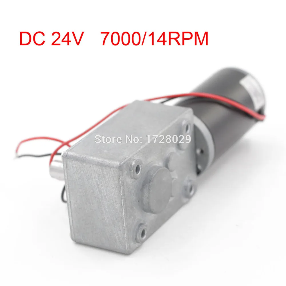 Червячный редуктор постоянного тока 634JSX505-31ZY DC 24V 7000/14rpm червячный мотор-редуктор |
