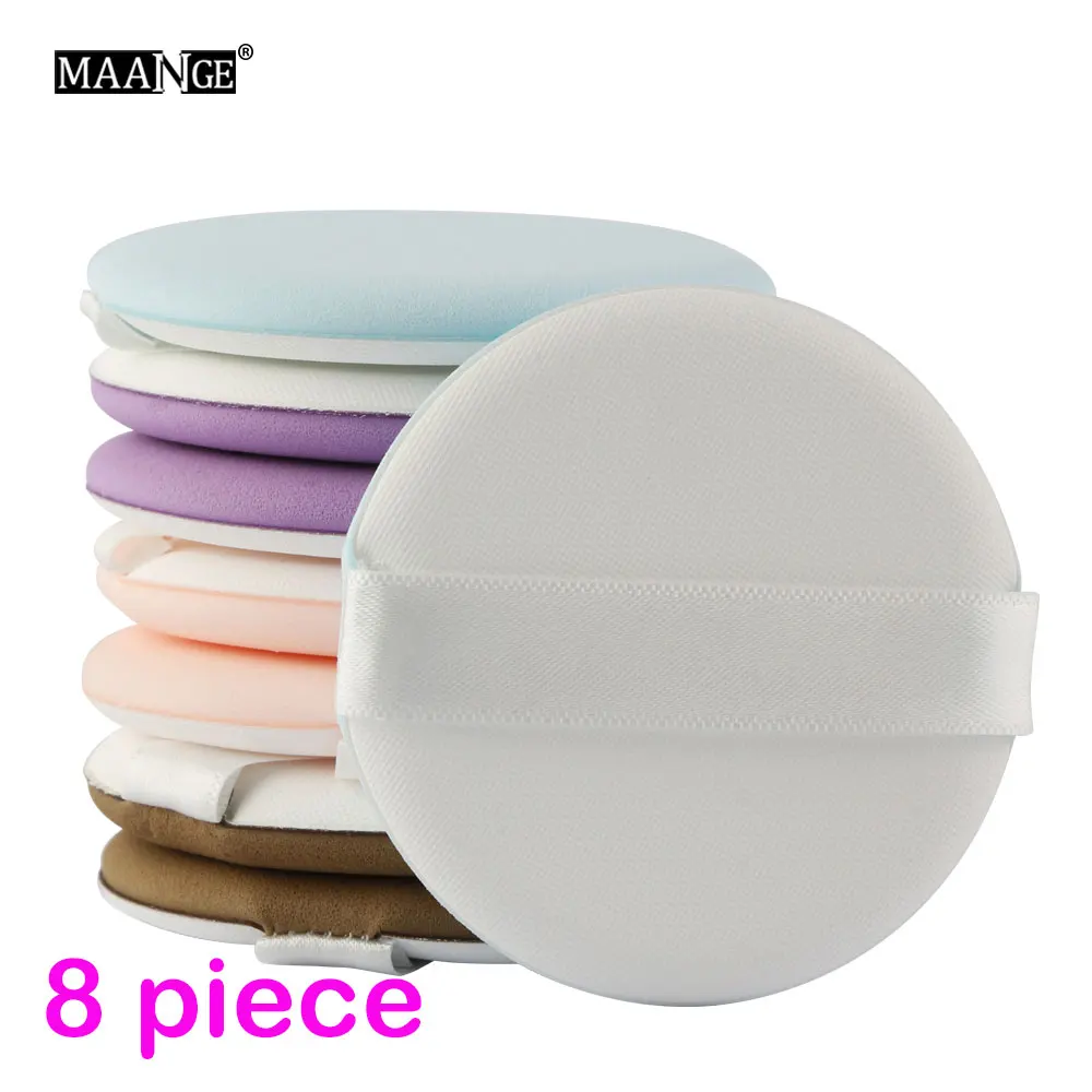 

MAANGE 4/8Pcs Women Beauty Facial Face Body Powder Puff Beauty Makeup Foundation Soft Sponge Make Up Cosmetic Kits Tools