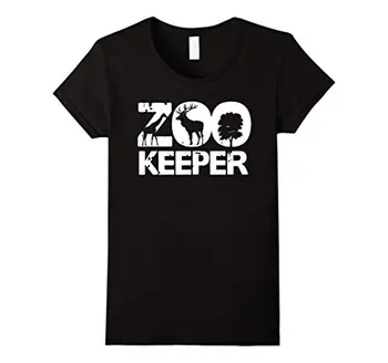 

Zoo Keeper Shirt Gift Animal Lover for Women Cotton Harajuku Brand Female T-Shirt Design T Shirt Funny Tops Simple