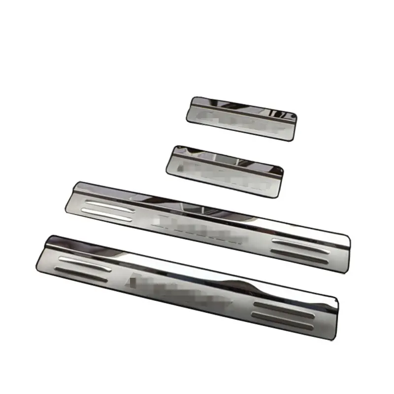 

For Honda Crosstour 2010 2014 2015 Stainless Steel Door Sill Strip Scuff Plate Car Styling Stickers Accessories 4 Pcs