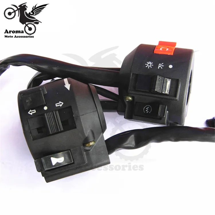 Universal Motorbike Switch Motorbike Handlebar Light Switches For Honda