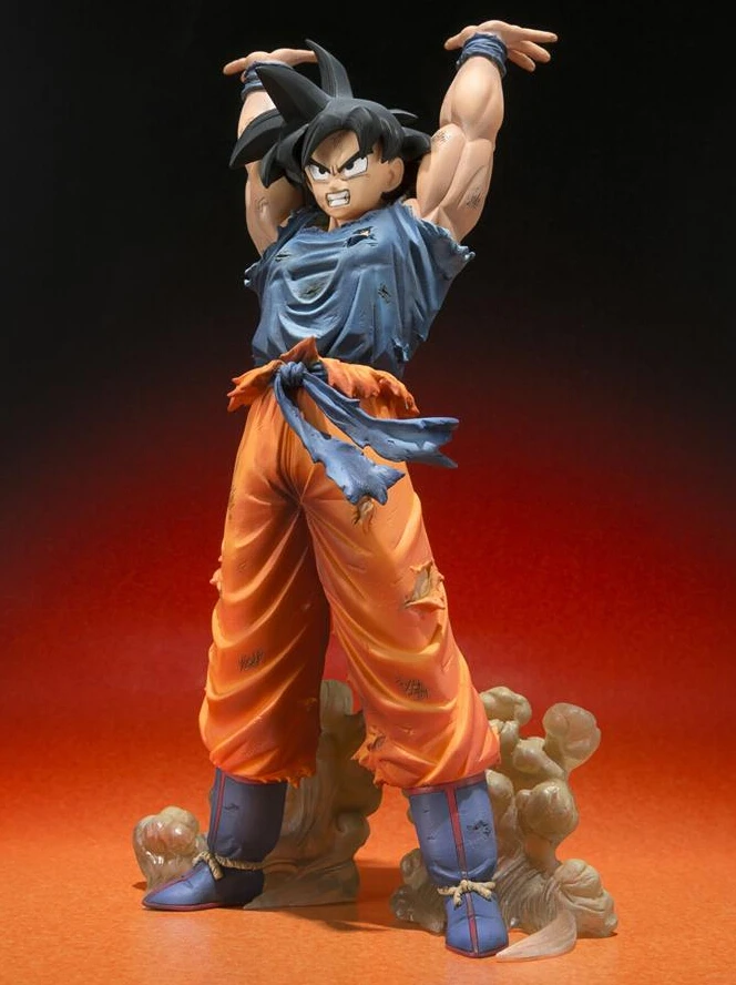 Dragon Ball Z фигурки Bandai Zero битва Версия Сон Гоку ПВХ Рисунок с надписью: &quotDragonball 15 см