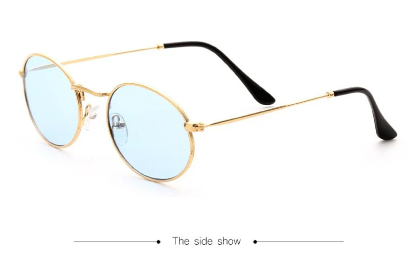 LeonLion карамельный цвет океанские линзы солнцезащитные очки для женщин/мужчин овальные очки леди люкс Ретро солнцезащитные очки винтажное зеркало oculos de sol