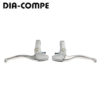 

JAPAN DIA-COMPE Bicycle Bike Brake Levers CT180 for City Comfort Bike Old School Vintage BMX Silver Aluminum Alloy Formal