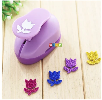 

Diameter 2-2.5CM Tulip shape EVA foam punch paper punch for greeting card handmade ,Scrapbook Handmade puncher