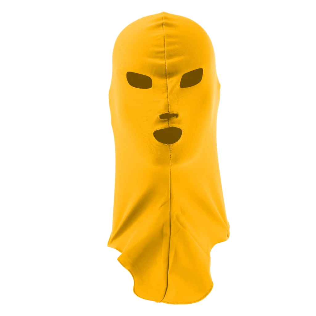 Swiming Diving Facekini UV Sun Protection Full Face Mask Head Neck Cover Face Elastic Swim Cap for Skiing Diving Sports Wear