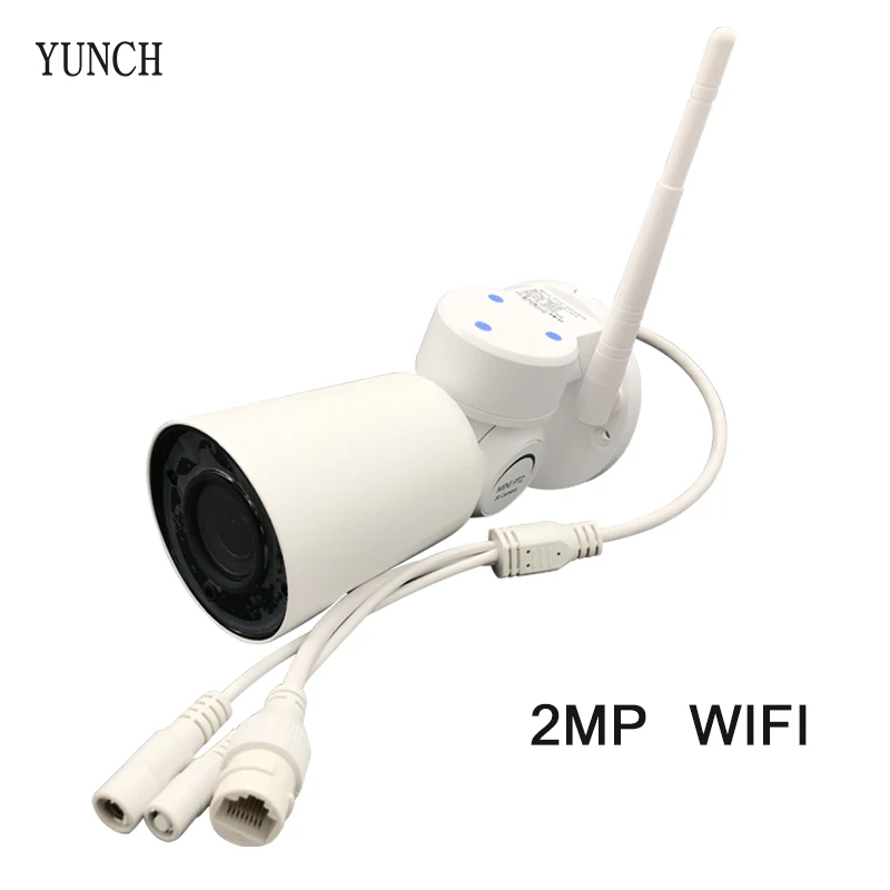 

YUNCH Draadloze Pan tilt Zoom CCTV IP Camera 2MP Full HD Netwerk Mini PTZ Dome 4X zoom wifi P2P Surveillance Bewakingscamera