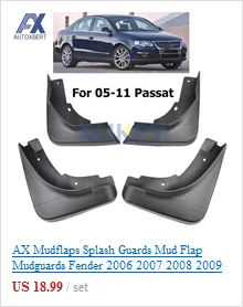 AX 2IN1 пригодный для VW Passat B6 3C cc 2011 2013 B7 Chrome дверные ручки обложка+ чаша отделка Аксессуары 2006 2008 2009 2010