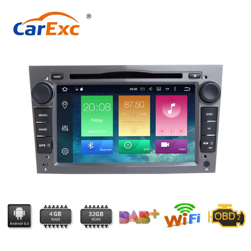 Android 8 0 Car DVD For OPEL Astra H Meriva Antara Zafira B C Veda Agila