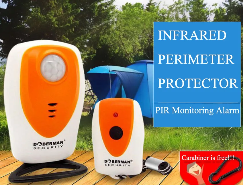 imágenes para Al aire libre de infrarrojos de inducción de alarma Doberman Seguridad SE-0305 acampar autodefensa anti animal de alarma Remota imágenes para Al aire libre de infrarrojos de inducción de alarma Doberman Seguridad SE-0305 acampar autodefensa anti animal de alarma Remota