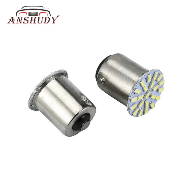 

1156 BA15S BAU15S 1157 BA15D 22SMD Car LED Bulb Auto Turn Signal Reverse Parking Indicator Tail Side Front Lights 12V