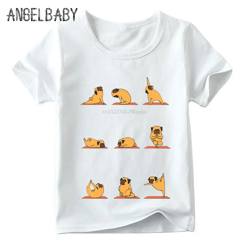 

2018 Children Cat/Soth/Rabbit/Pug/English Bulldog T-shirt Summer Baby Boys/Girls Short Sleeve Tops Kids Soft T-shirt,HKP2155