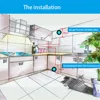 Датчик утечки горючего газа PGST, умное управление через приложение, Wi-Fi, ЖК-дисплей, бытовой смарт-датчик сигнализации о природном газе ► Фото 3/6