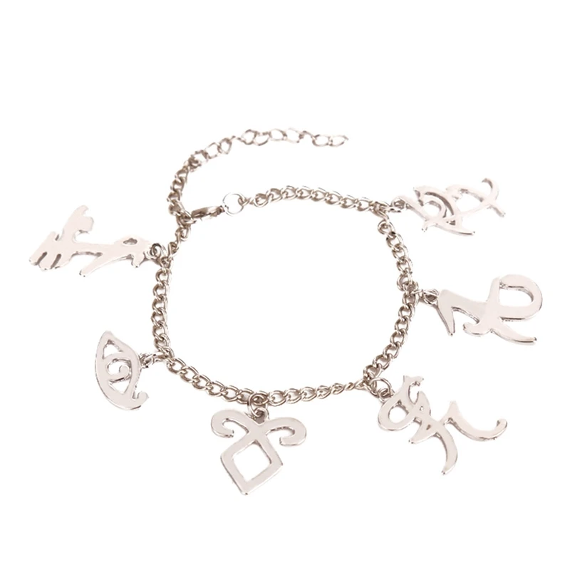 

Bones Bracelets Inspired Angelic Power Rune Symbols Bracelet Shadowhunters Ispired Charms Jewelry