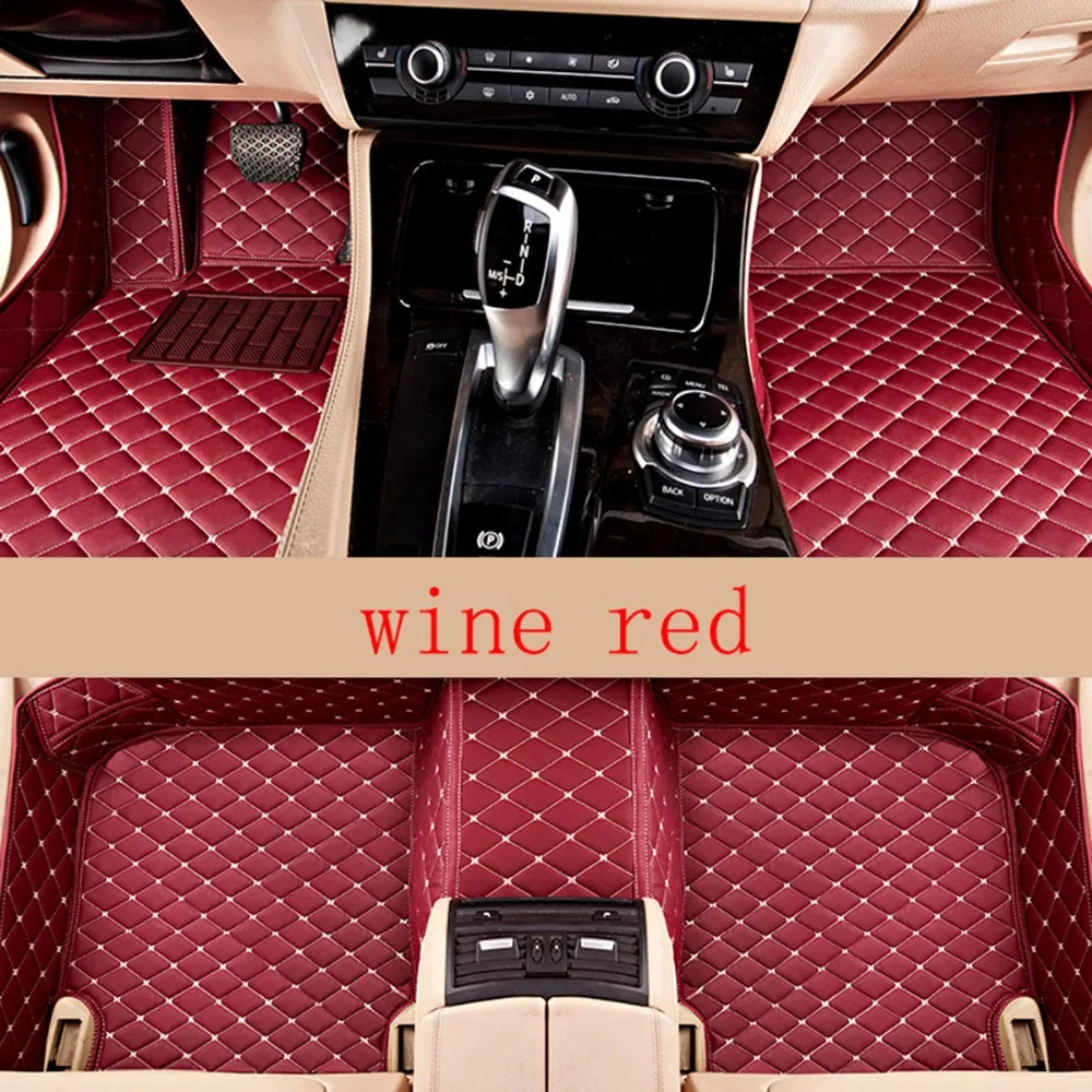 

Fit for Mercedes-Benz CLA series C117 2014-2019 leather Car Floor Auto Mats Waterproof Mat Non toxic and inodorous