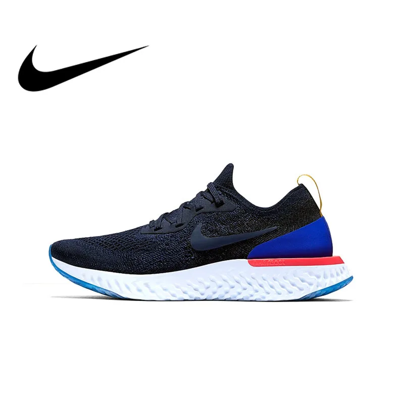 

Original Authentic Nike Epic React Flyknit Womens Running Shoes Sneakers Sport Outdoor Breathable Medium Cut Comfortable AQ0070