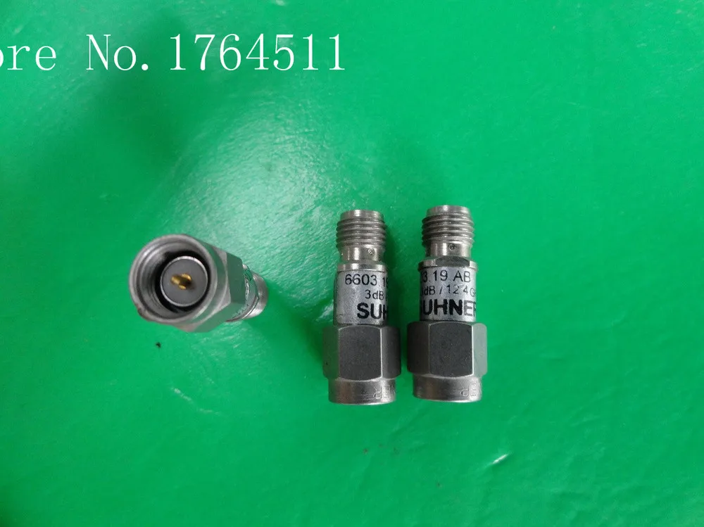 

[BELLA] SUHNER 6603.19.AB DC-12.4GHz 3dB 2W SMA coaxial fixed attenuator --5PCS/LOT