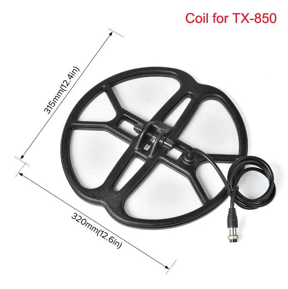 Профессиональный Подземный металлоискатель катушка для MD6350 TX-850 Охотник за сокровищами поиск золотоискатель водонепроницаемая катушка - Цвет: TX-850-D