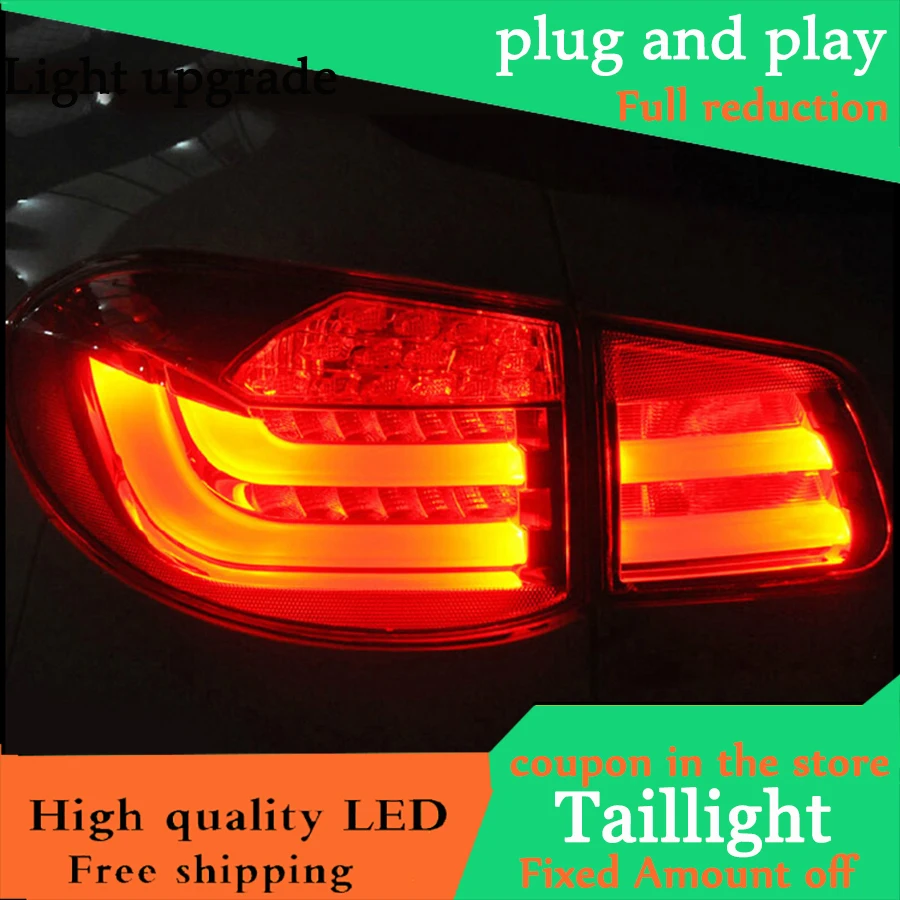 Автомобильный Стайлинг чехол для Volkswagen VW Tiguan 2010 2011 2012 задний светильник s