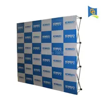 Цена Высокое качество 7.5ft выставочный стенд Ткань Pop up стойка для баннеров+ баннер