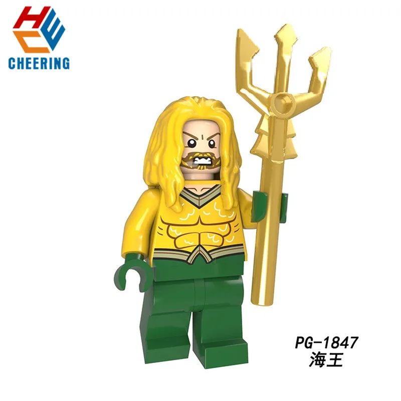 Single Sales Super Heroes Figures Deadpool Wolverine Killing Machine Green Lantern Batman Building Blocks For Toys Kids PG1782 - Цвет: PG1847 Without Box
