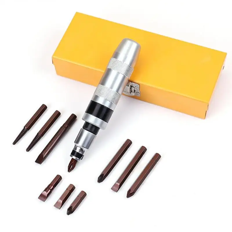 

12pcs Heavy Duty Impact Screwdriver Set Multi-functional Screw Extractor For Phone Cellphone Tablet PC Worldwide Store Hand tool
