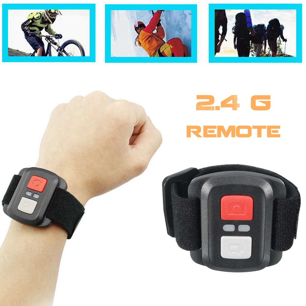 

Wearable Remote Control 2.4G Wifi Wireless Remote Controller For EKEN H9R H8R H6S H7S H5S PLUS Waterproof Sports Action Cameras