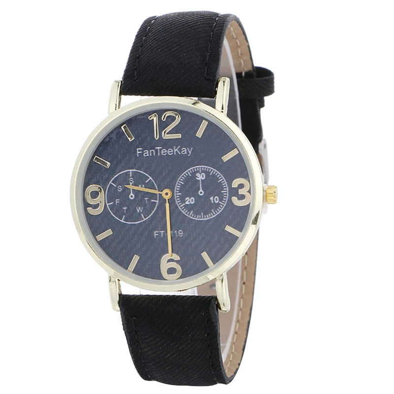 Hot Geneva Multicolor Stripe Watches Nylon Fabric Canvas Men Sports