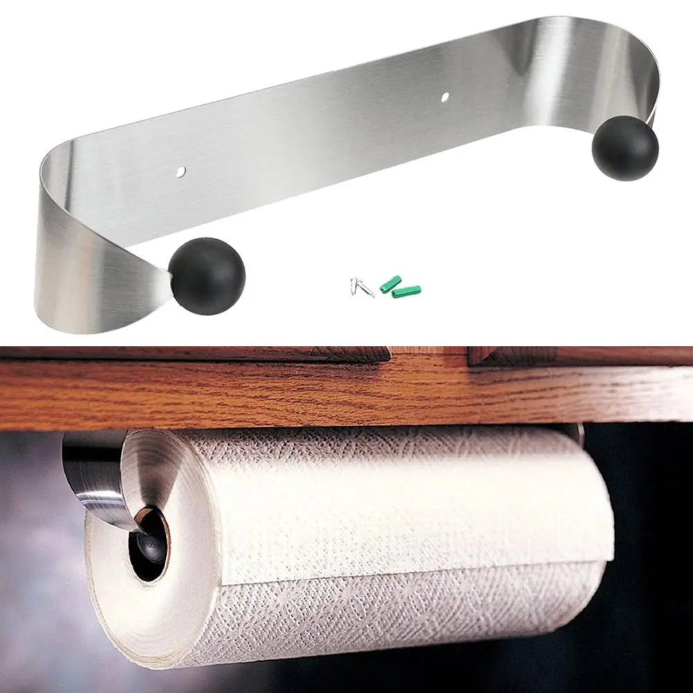 Fine Household Kitchen Cling Film Storage Rack Holder Roll Paper